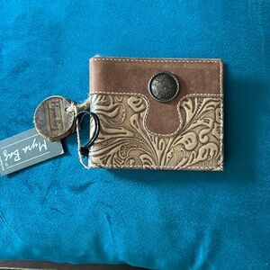 Myra Bag Tan Wallet